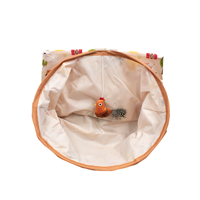 Great&Small Spring Farm Crinkle Hideaway with Catnip Hanging Toy